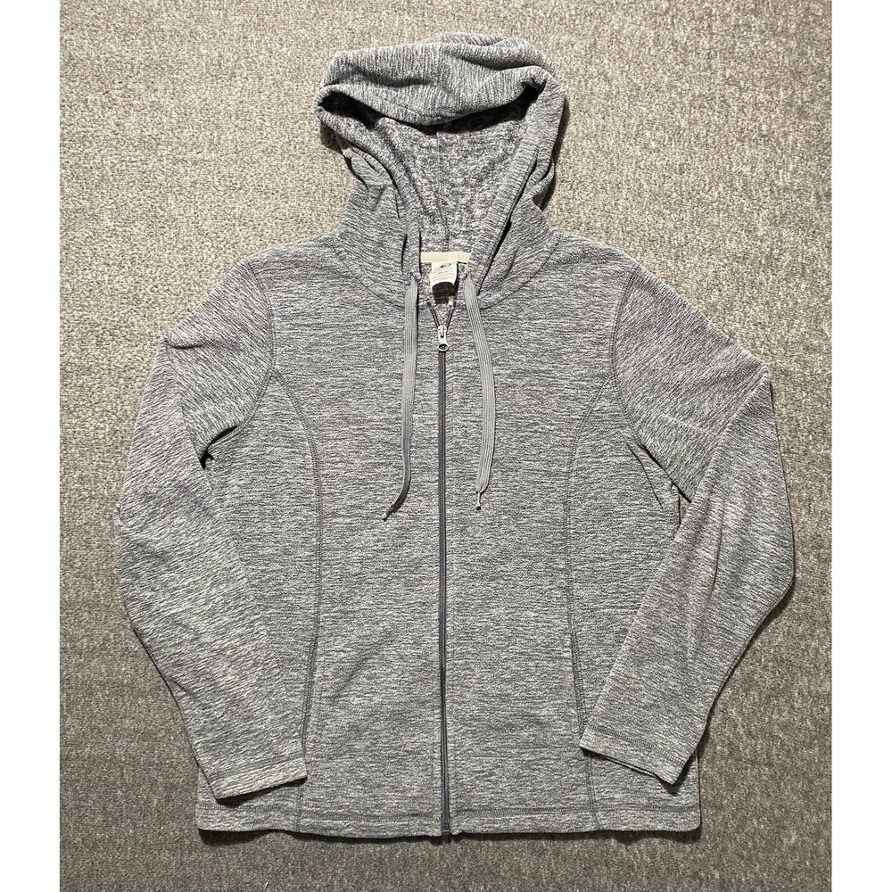 Athletic Works Women's Hoodie Shirt Gray Pullover Lightweight Modal Size M(8/10)